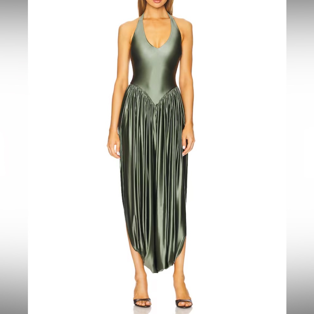 DELFI Ezra Jumpsuit in Olive. Size Small- NWT (Revolve)